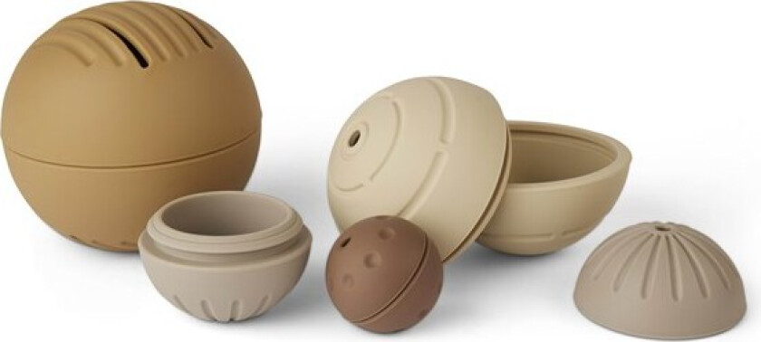 Neo aktivitetsbolde 4-pak - Brown Mix