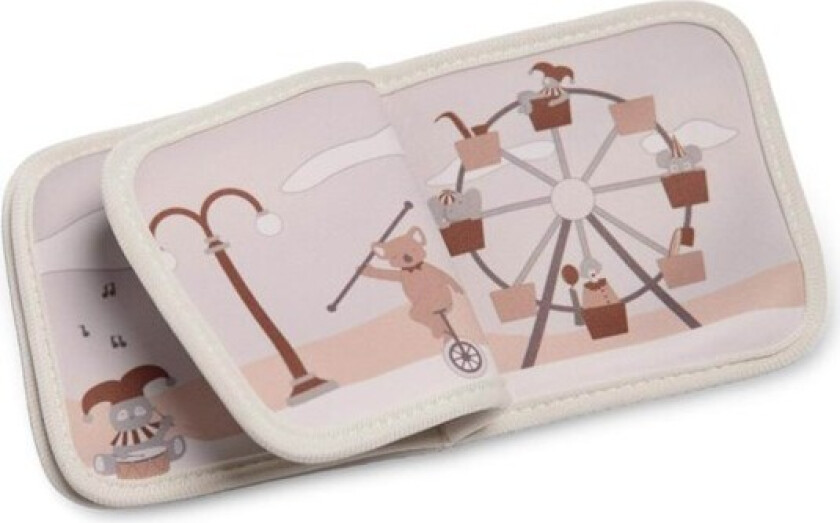 Chris badebog - Cream Carnival Train