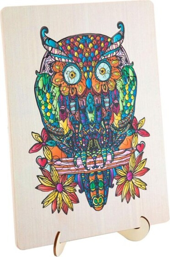Wooden Jigsaw Puzzle Owl 133pcs. Tre