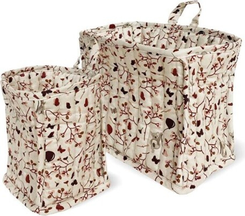 Lumi opbevaringskurve - 2 stk - Koala Flower