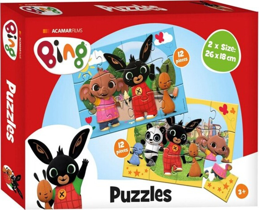 Bing Puzzle 2x12pcs. Gulv