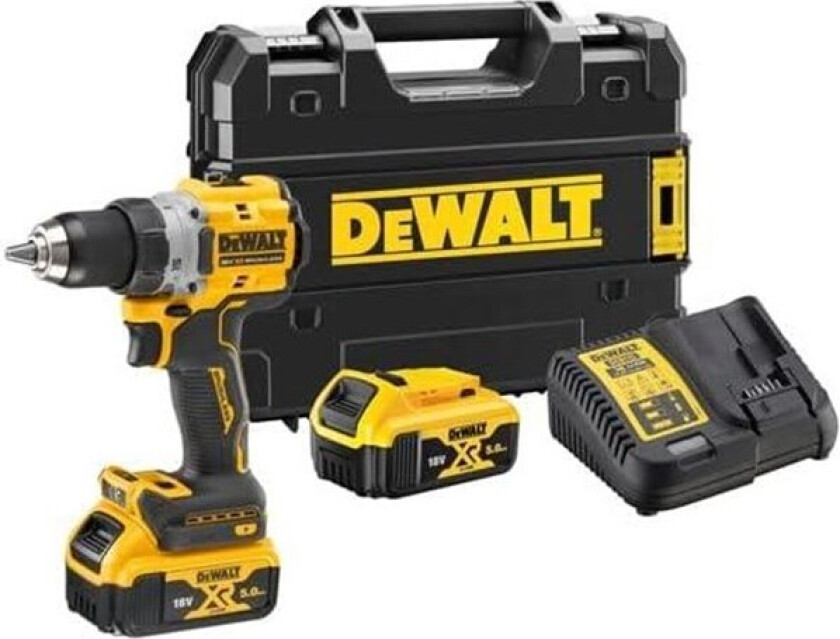 CORDLESS DRILL DCD800P2T 18V 2X5.0AH