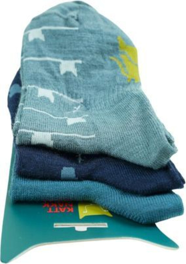 - Ullsokker 3-pk Fjell