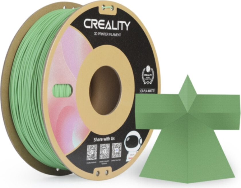 CR-PLA Matte - 1.75mm - 1kg Avocado Green