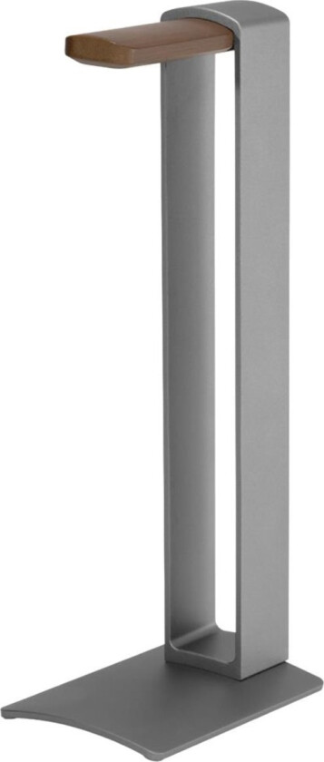 Silver Monkey Hs400 Hodetelefonstativ Laget Av Aluminium Og Tre - Sølv