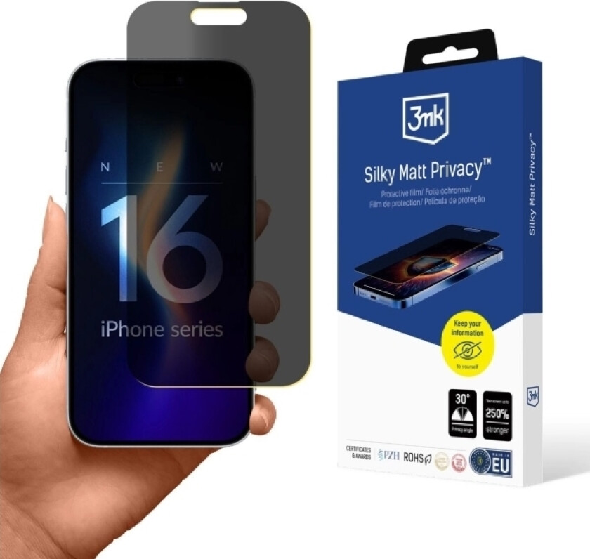 3Mk 3Mk Silky Matt Privacy Do Apple Iphone 16 Pro Max