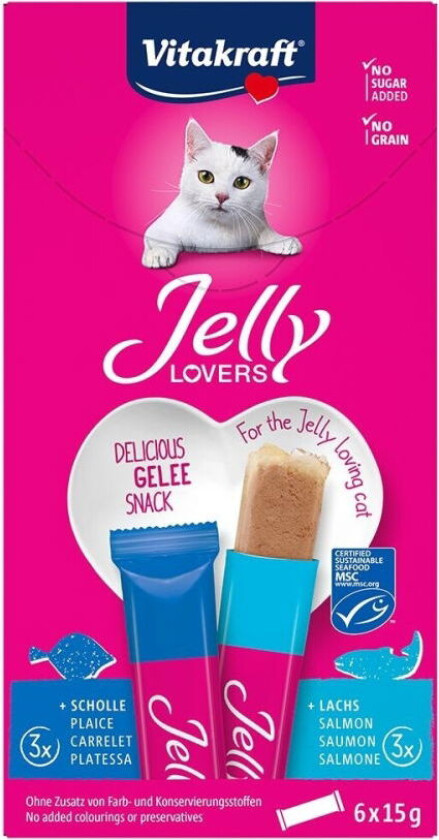 Jelly Lovers Salmon /Plaice 90 g