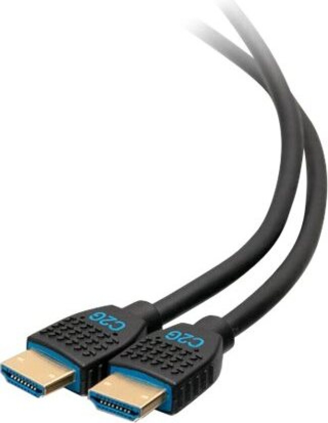 C2g 3Ft 4K Hdmi Cable - Performance Series Cable - Ultra Flexible - M/M - High Speed - Hdmi-Kabel - Hdmi Hann Til Hdmi Hann - 90 Cm - Svart