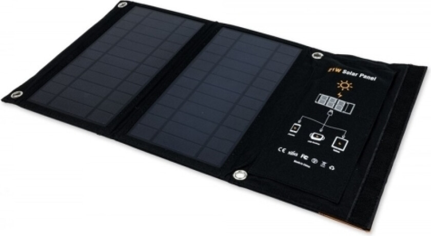 Bærbart Solcellepanel Travel Solar 21W Usb