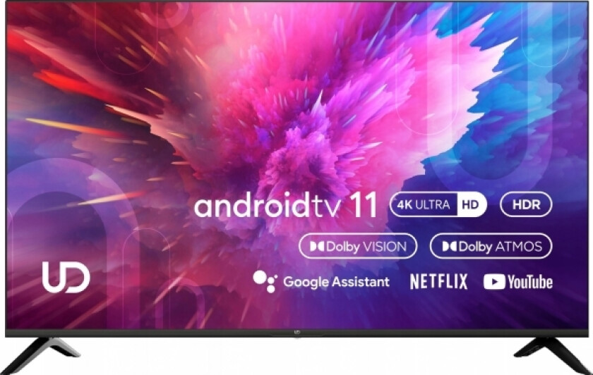 Ud Tv 50" Tv Ud 50U6210s 4K, D-Led, Android 11, Dvb-T2 Hevc