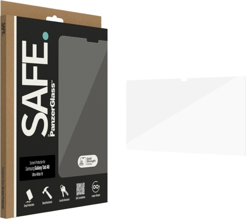 Safe. By Panzerglass - Skjermbeskyttelse For Nettbrett - Glass - For Samsung Galaxy Tab S8