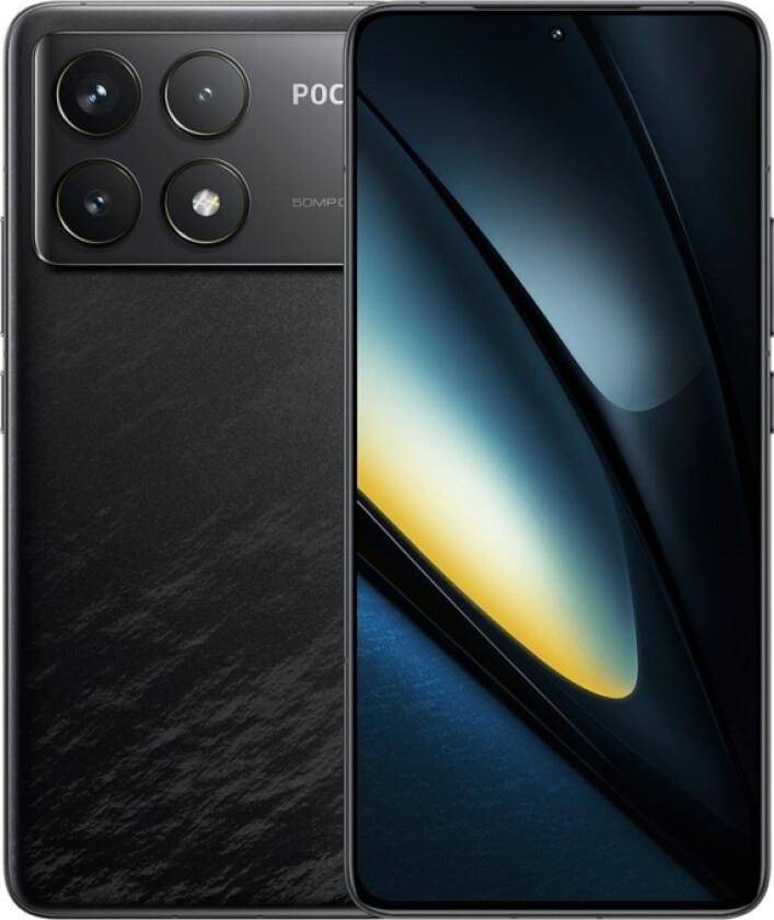 Poco F6 Pro - 5G Smarttelefon - Dobbelt-Sim - Ram 12 Gb / Internminne 512 Gb - Oled-Display - 6.67" - 3200 X 1440 Piksler (120 Hz) - 3X Bakkam