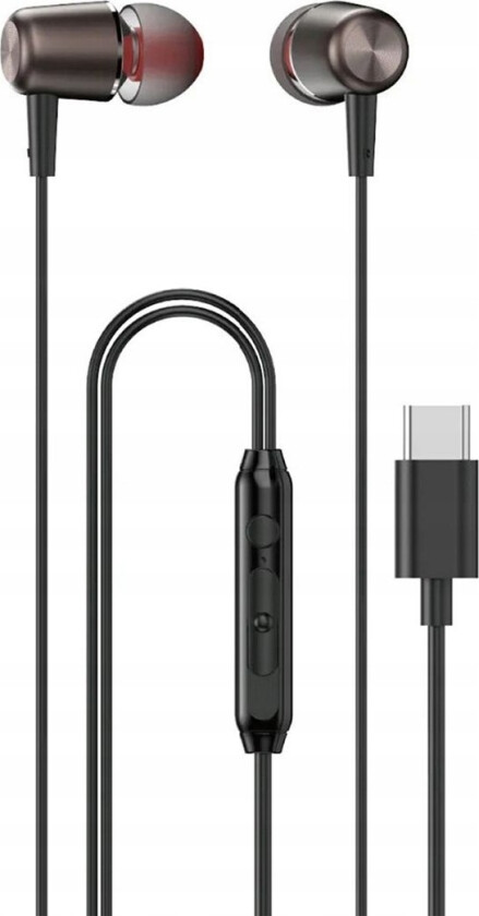 X1prot In-Ear Kablet Usb-C Hodetelefoner 1,2 M - Sort