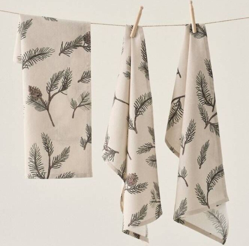 HOLLY kjøkkenhåndkle 3-pk Beige