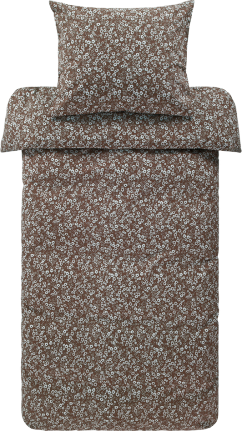 ANEMONE sengesett enkeltseng Brun