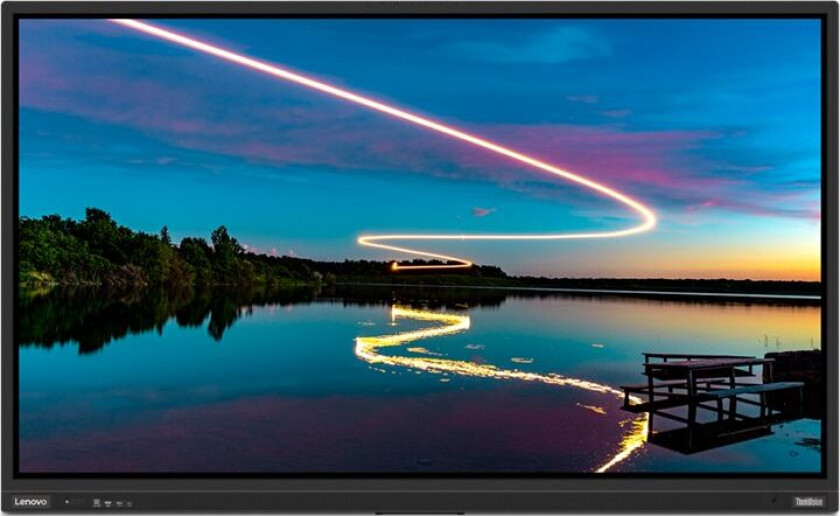 Bilde av Thinkvision T86 - Led-Skjerm - 86" - Stasjonær - Berøringsskjerm - 3840 X 2160 4K @ 60 Hz - Va - 400 Cd/M² - 4000:1 - Displayhdr 10 - 6.5 Ms -