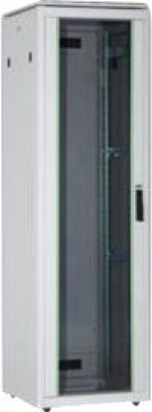 Unique Dn-19 26U-6/6-1 - Rack Skap - Lysegrå, Ral 7035 - 26U - 19"