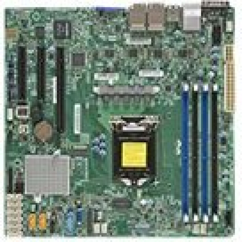 Supermicro X11ssh-Ln4f - Hovedkort - Micro Atx - Lga1151 Socket - C236 Chipset - Usb 3.0 - 4 X Gigabit Lan - Innbygd Grafikk