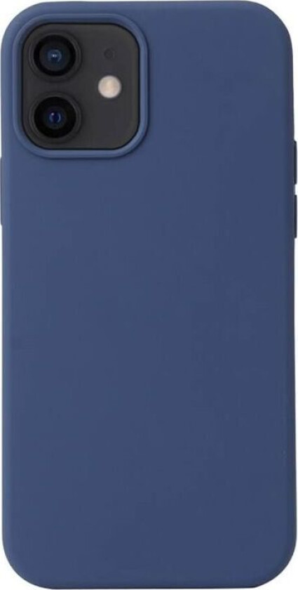 Liquid silikondeksel Apple iPhone 12 - Cobolt Blue