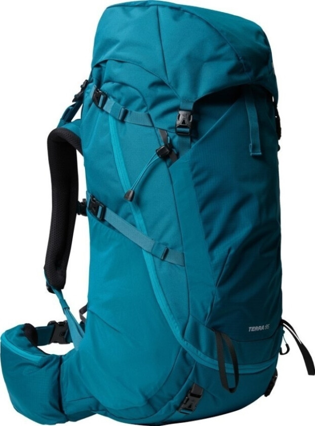 Ryggsekk Terra 55 Dame-Blå Mose-Safir Skifer-Xs/S