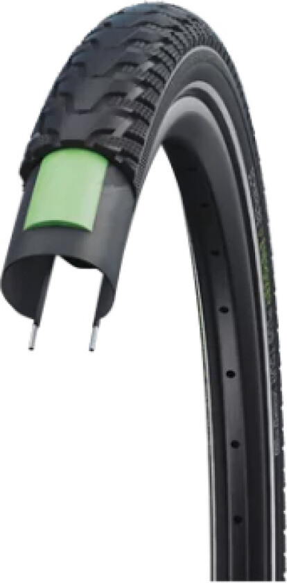 Bilde av Energizer Plus Tour, 28", City/Trekking, Road, Tubeless Ready Dekk, Svart, 45 - 70 Psi, 70 Psi