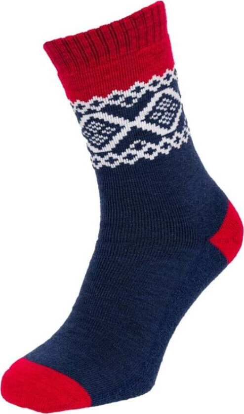 Hardanger ullfrottésokk