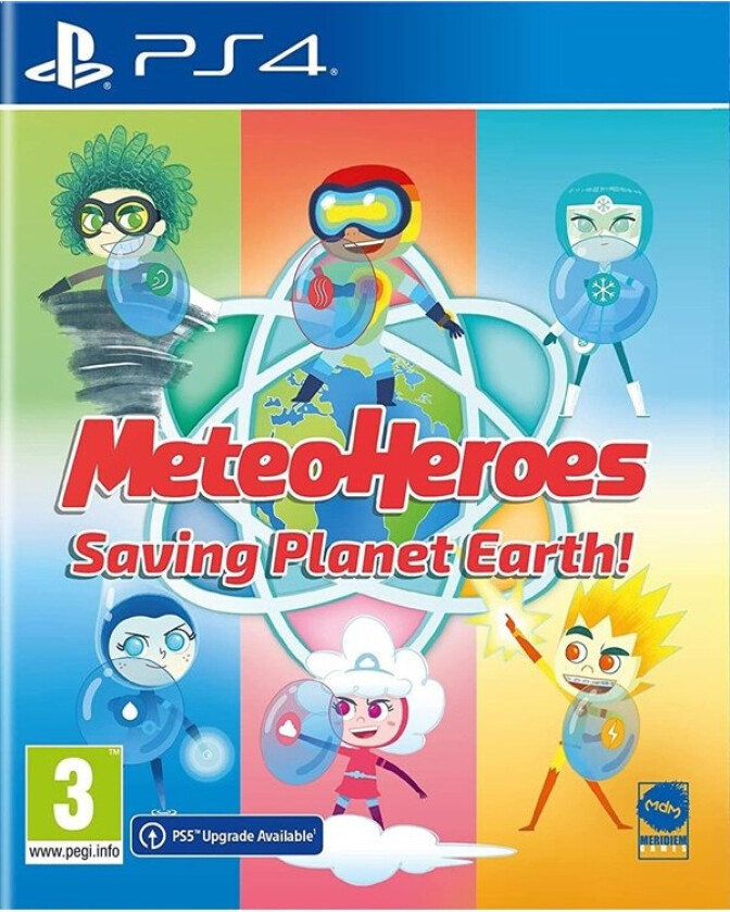 Meteoheroes: Saving Planet Earth! - Sony PlayStation 4 - Platformer