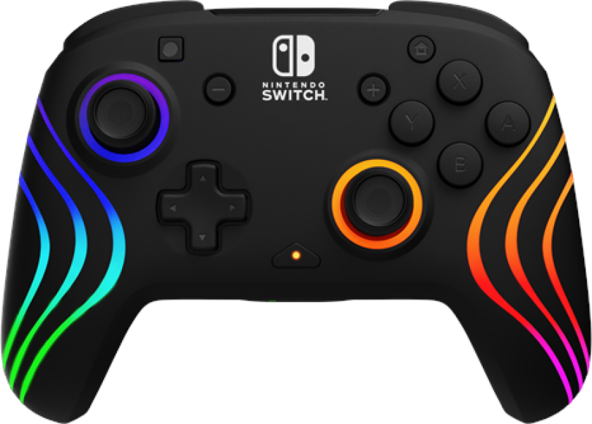 Afterglow Wave - Black - Controller - Nintendo Switch