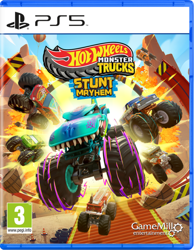 Hot Wheels Monster Trucks: Stunt Mayhem - Sony PlayStation 5 - Racing