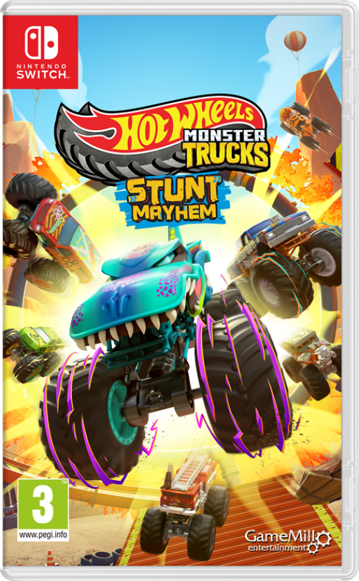 Hot Wheels Monster Trucks: Stunt Mayhem - Nintendo Switch - Racing