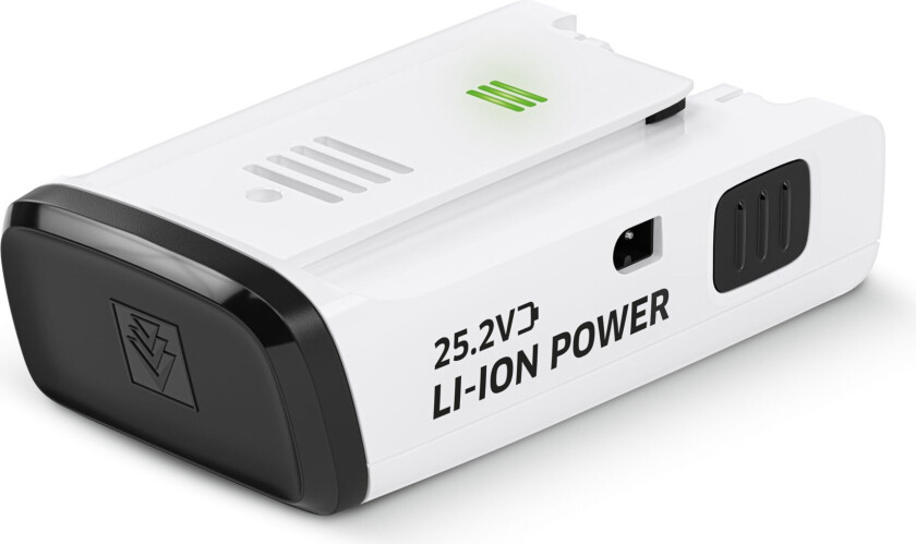 VC 7 ourFamily støvsugerbatteri - 50min, oppladbart - hvit