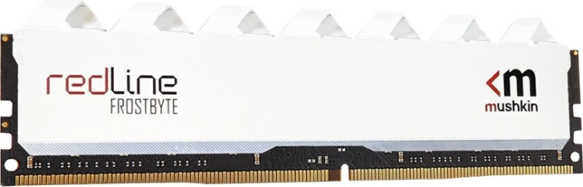 Mushkin Redline - Ddr4 - Sett - 16 Gb: 2 X 8 Gb - Dimm 288-Pin - 3200 Mhz / Pc4-25600 - Cl14 - 1.4 V - Ikke-Bufret - Ecc - Hvit