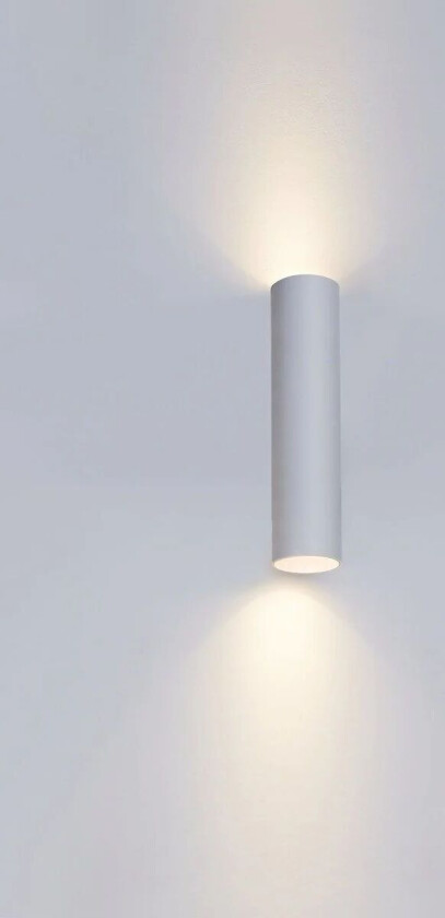 OZ K2 vegglampe opp/ned lys - Hvit - Hvit