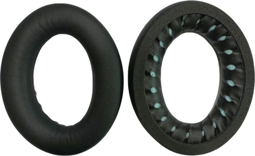 2 pakke BOSE QC45/QuietComfort SE erstatningsøreputer Sort