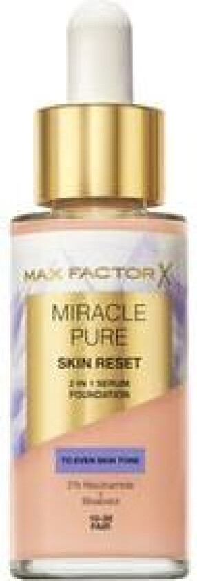 Miracle Pure Skin Reset 2in1 Serum Foundation 10-30 Fair