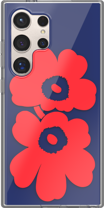 Galaxy S24 Ultra Marimekko Dual Layer Case, Blue