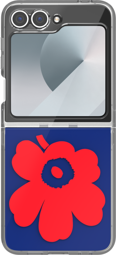 Galaxy Z Flip6 Marimekko Dual Layer Case, Blue