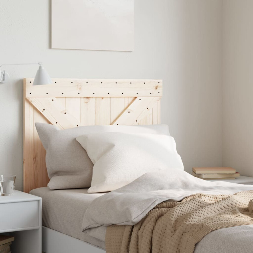 Sengegavl 80x104 cm heltre furu