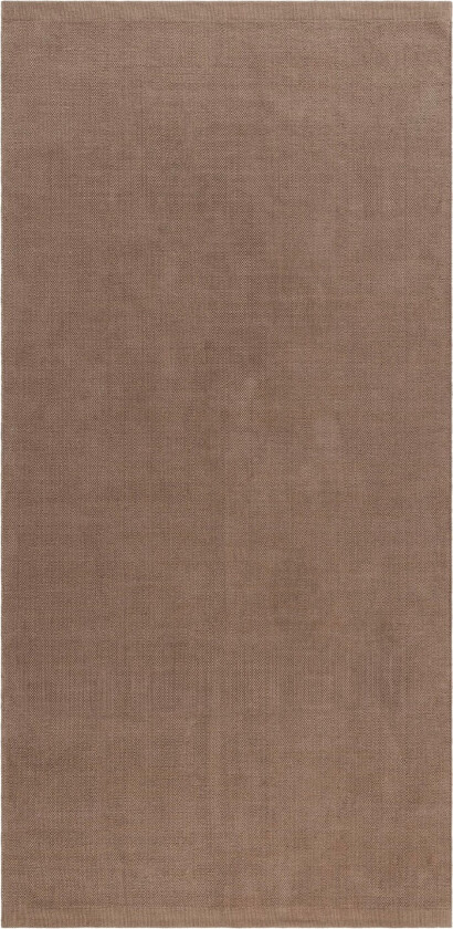Fujiko Bomullsteppe 75x150 cm - Mørk beige