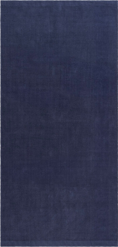 Fujiko Bomullsteppe 75x150 cm - Blå
