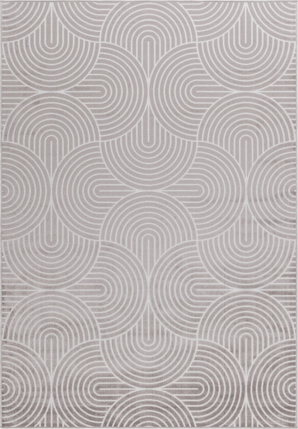 Mema Viskoseteppe 240x340 cm - Greige