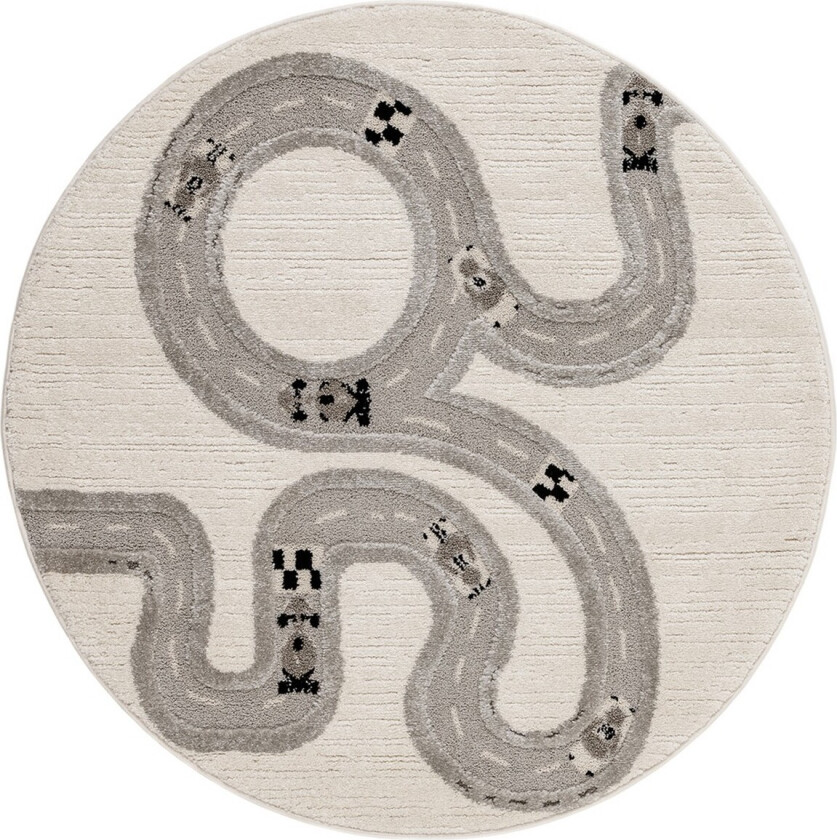 Bilde av Fubuki Barneteppe Rund 120 cm - Krem