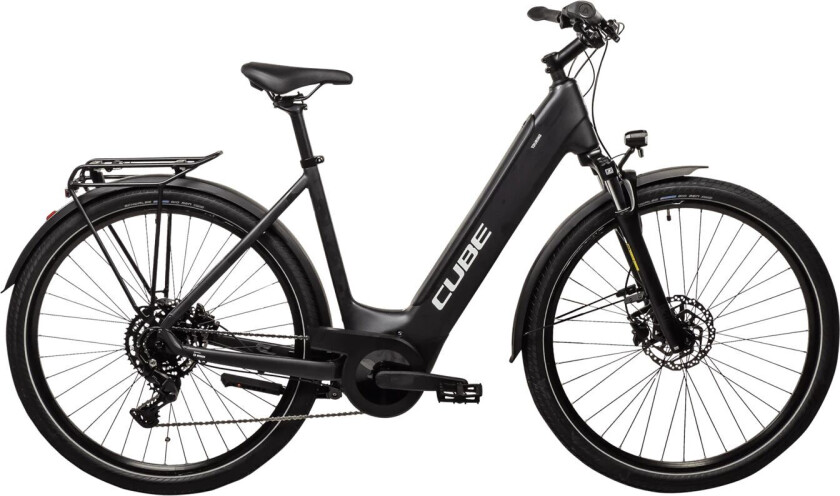 Cube Touring Hybrid ONE 500Wh Easy Entry 24/25, elsykkel, unisex Grey´N´White