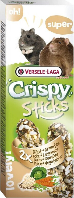 Sticks Hamsters-Rats Rice & Vegetables 110g