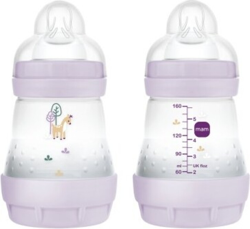 Mam, Easy Start Anti-colic, 160 Ml., Pink