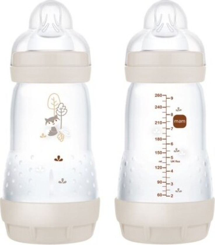 Mam, Easy Start Anti-colic, 260 Ml., Neutral, 2-pk