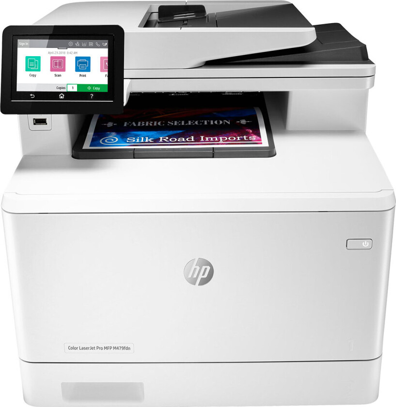 Color LaserJet Pro MFP M479fdn-skriver 4-i-1 (LAN/Dupleks/ADF)