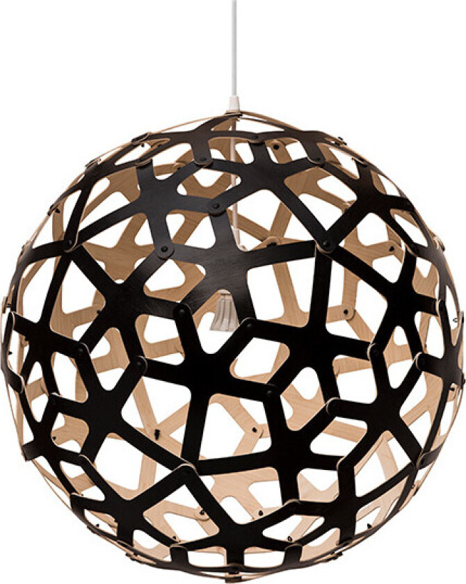 - Coral Pendel Ø60 Svart 1 Side