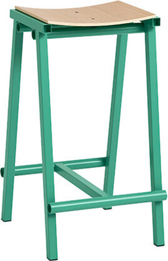 Hay - Taburete 8 Bar Stool Low Soft Jade