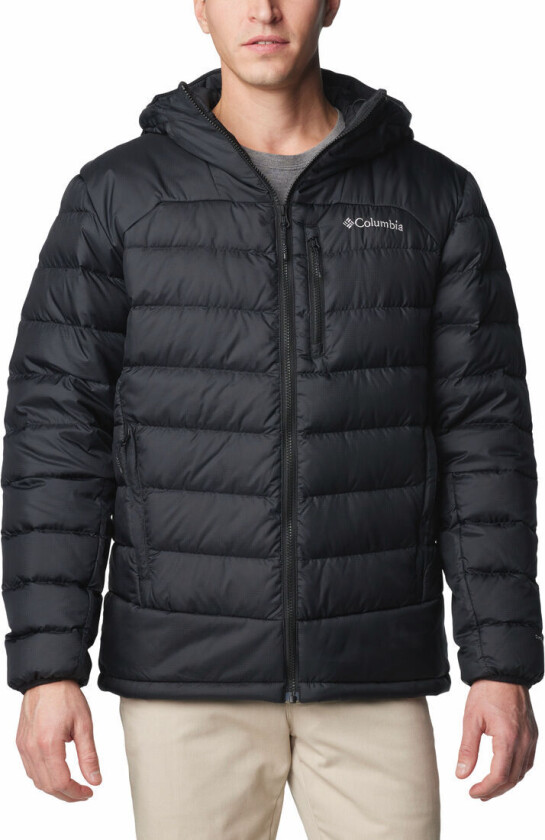 Columbia Men's Autumn Park II Down Hooded Jacket Black XL